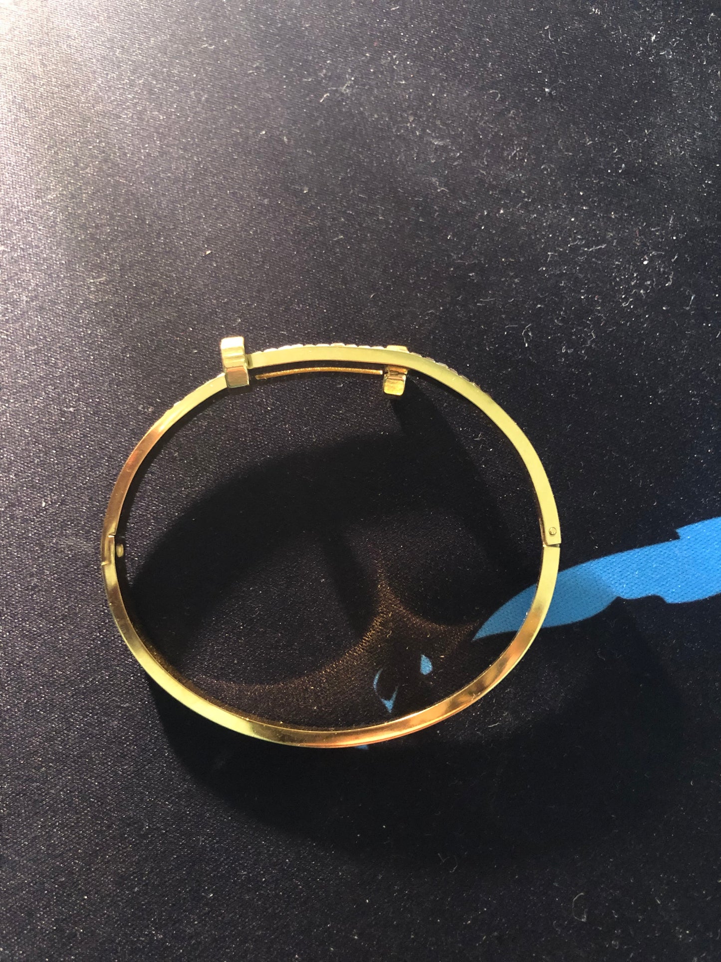 SPIJKER ARMBAND DIAMANTEN - GOUD